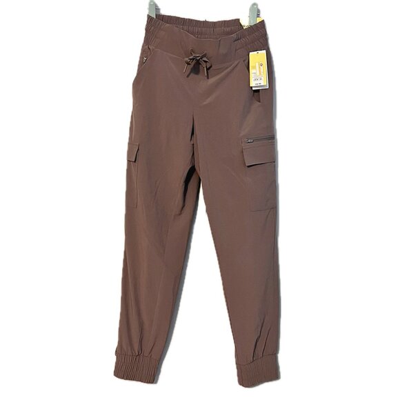 ✨ NWT All in Motion Mid-Rise Cargo Joggers – XS – Beige ✨ - Picture 2 of 7